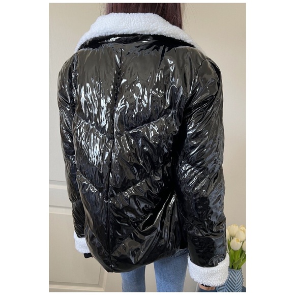 G.I.L.I. Sherpa Lined Puffer Jacket - Black Size Medium *NEW* - Picture 5 of 5